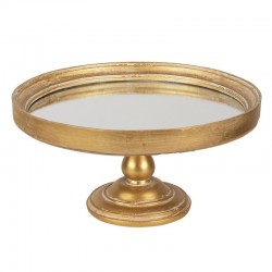 Cake Stand Dourado com Espelho