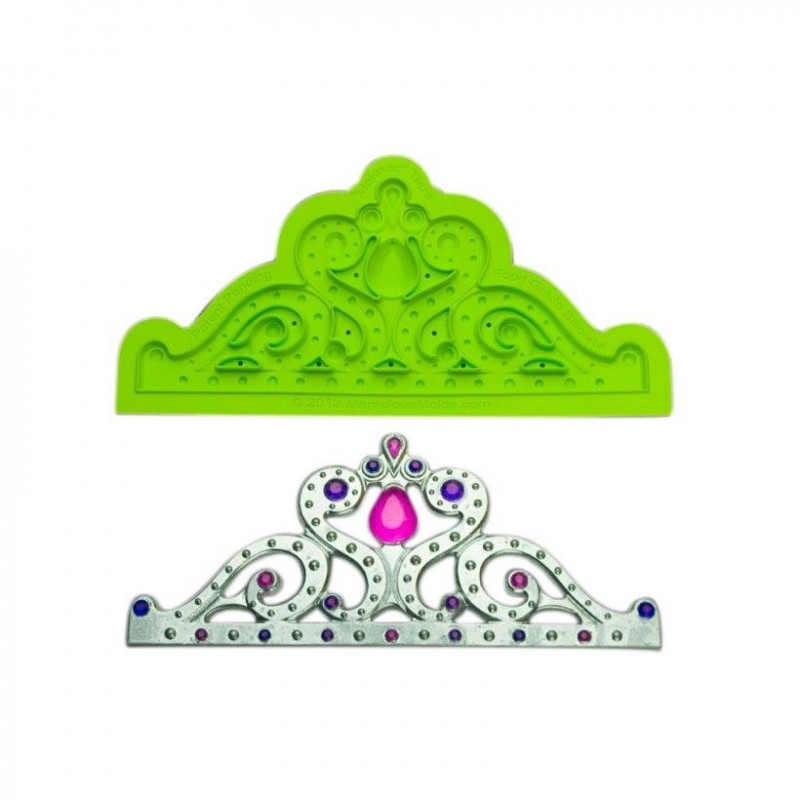 Molde Silicone marvelousmolds Tiara Majestosa Pequena