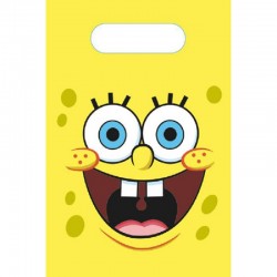 8 Sacos Sponge Bob