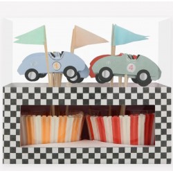 Kit Cup Cakes Carros Corrida