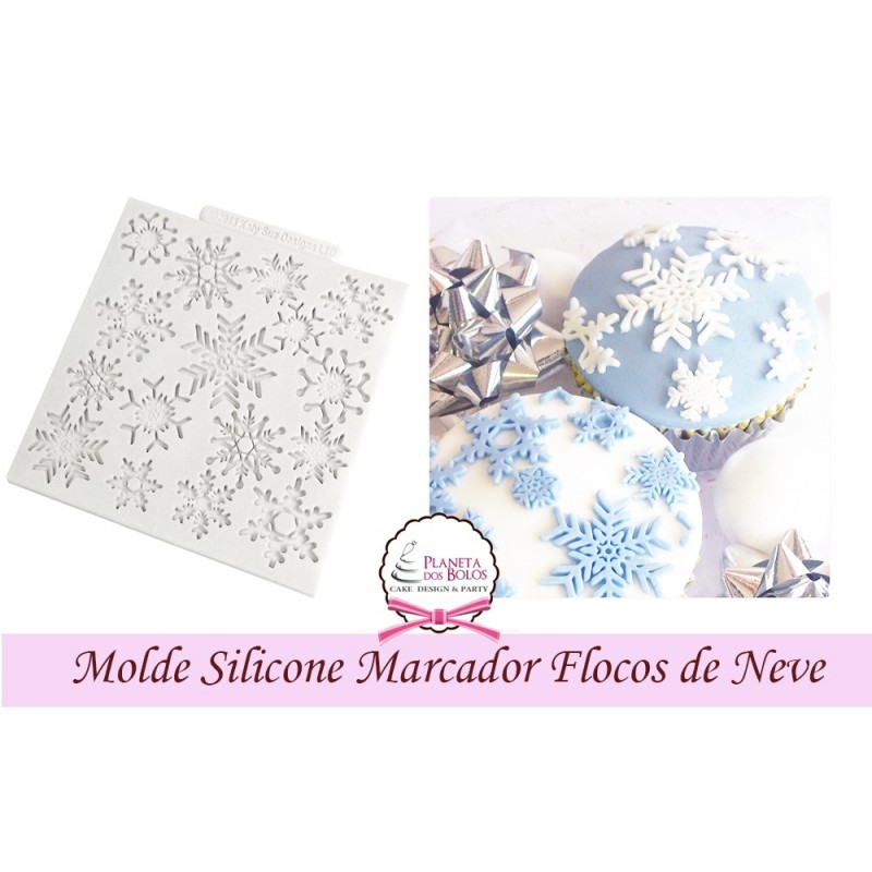 Molde Flocos de Neve