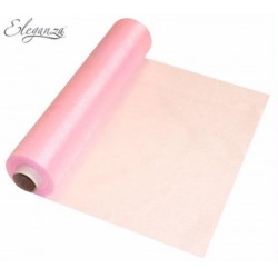 Rolo Organza Rosa 25m