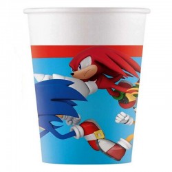 8 Copos Papel Sonic