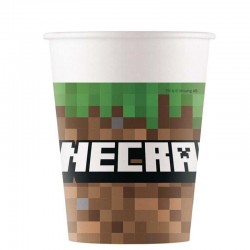 Copos Minecraft Party