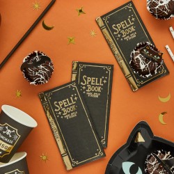 16 Guardanapos SPELL BOOK