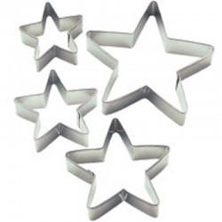 Set de 4 Cortadores Estrela Wilton