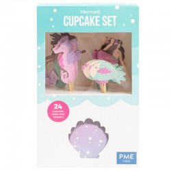 Kit Cup Cakes Sereias