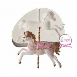 Molde de Silicone Cavalo de Carrossel