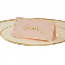 Cartões Marcadores Mesa Pastel Perfection