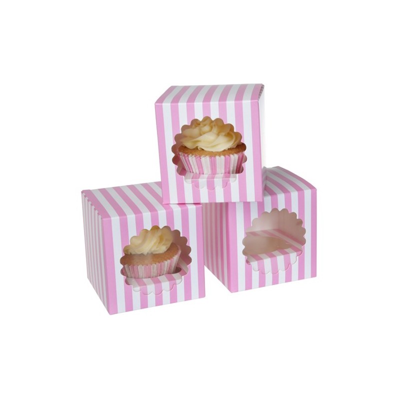 Pack de 3 Caixas para 1 Cup Cake