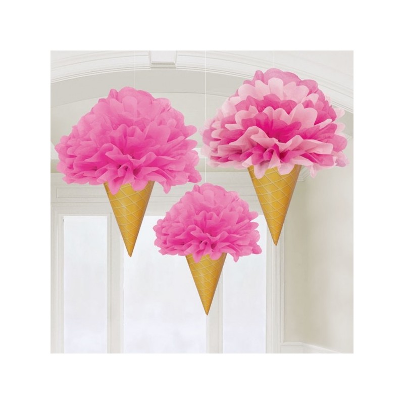 Decoração Fluffy Gelados