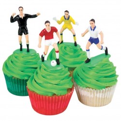 Set de 9 Figuras Decorativas Futebol