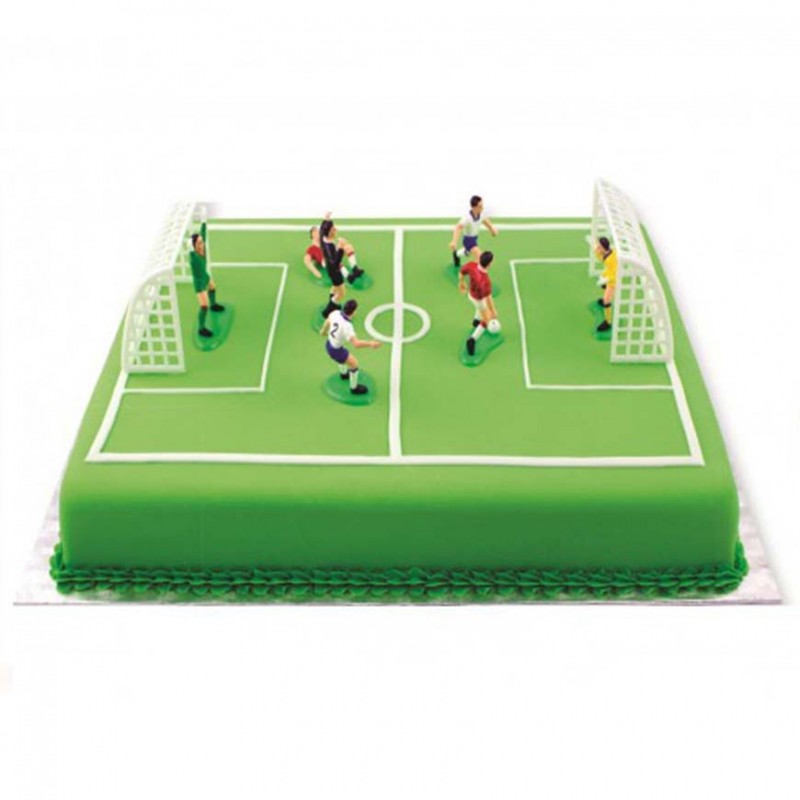 Set de 9 Figuras Decorativas Futebol