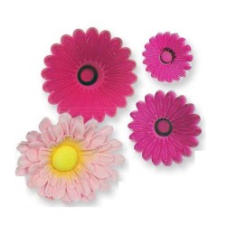 Set de 3 Cortadores Multi Petal Gerbera/ Margarida 