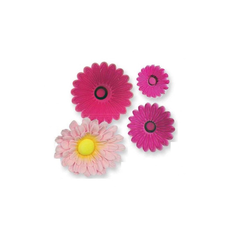 Set de 3 Cortadores Multi Petal Gerbera/ Margarida 