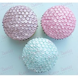 Molde de Silicone Topo de Cup Cake Lantejoulas 