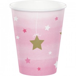 Copos Rosa Little Star