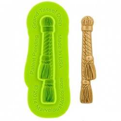 Molde de Silicone Marvelous Grand Tassel Drop