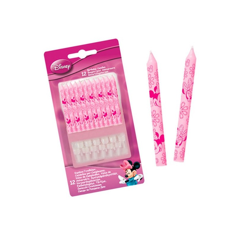 Pack 12 Velas Minnie Café