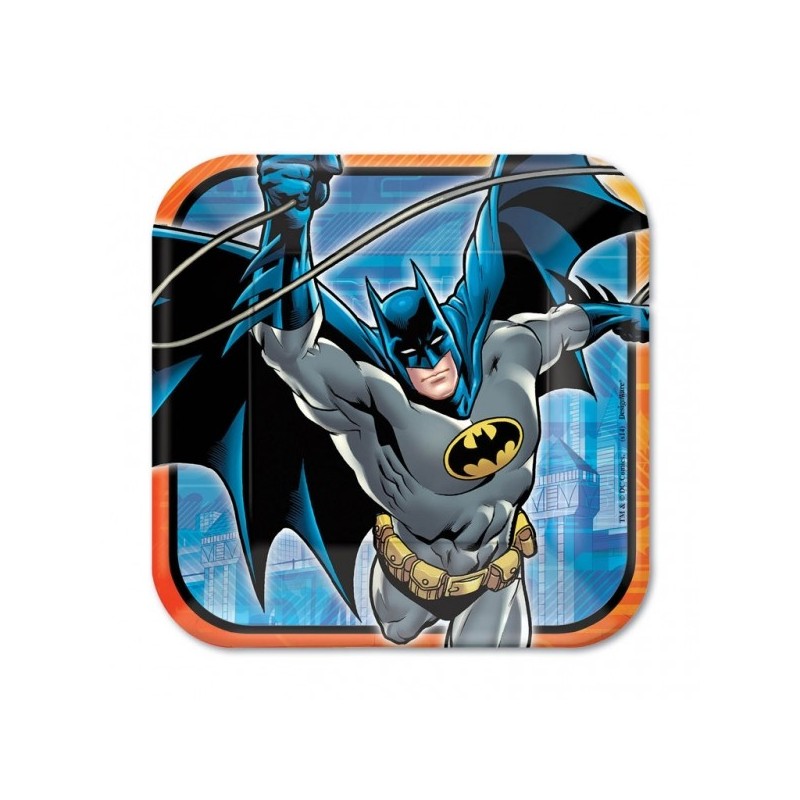 Pratos Papel Batman